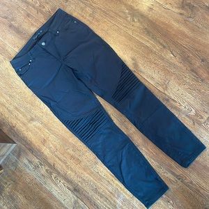 Prana Womens Stretch Skinny Jeans - Black